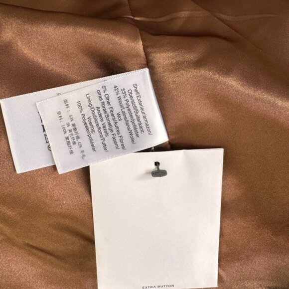 Women's DKNY Wool Coat - Picture 11 of 13